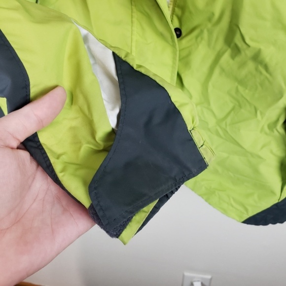 Columbia core jacket hooded green grey womens L - Picture 6 of 8